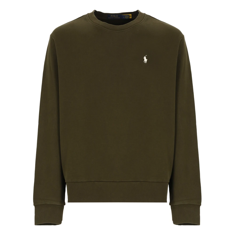 Ralph Lauren Groene Katoenen Crew Neck Sweatshirt Green Heren