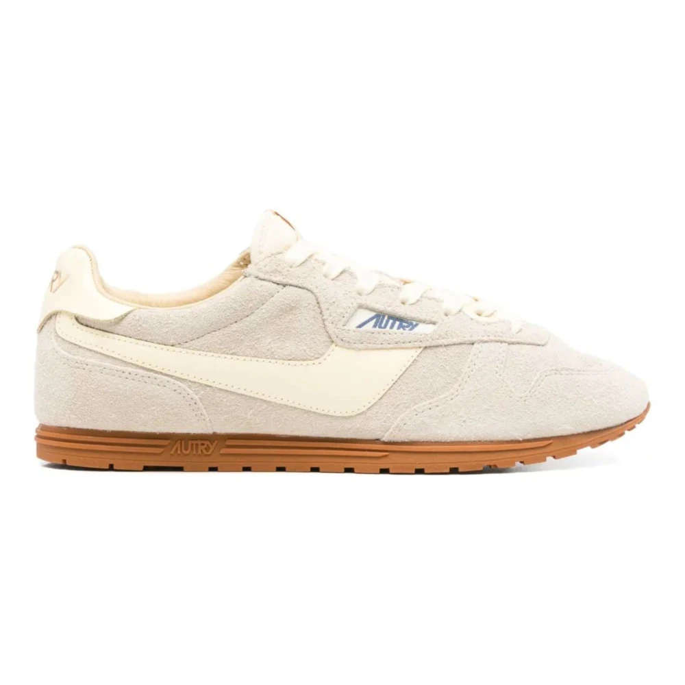 Autry Suède Leren Sneakers voor Vrouwen Dames Schoenen Grijs