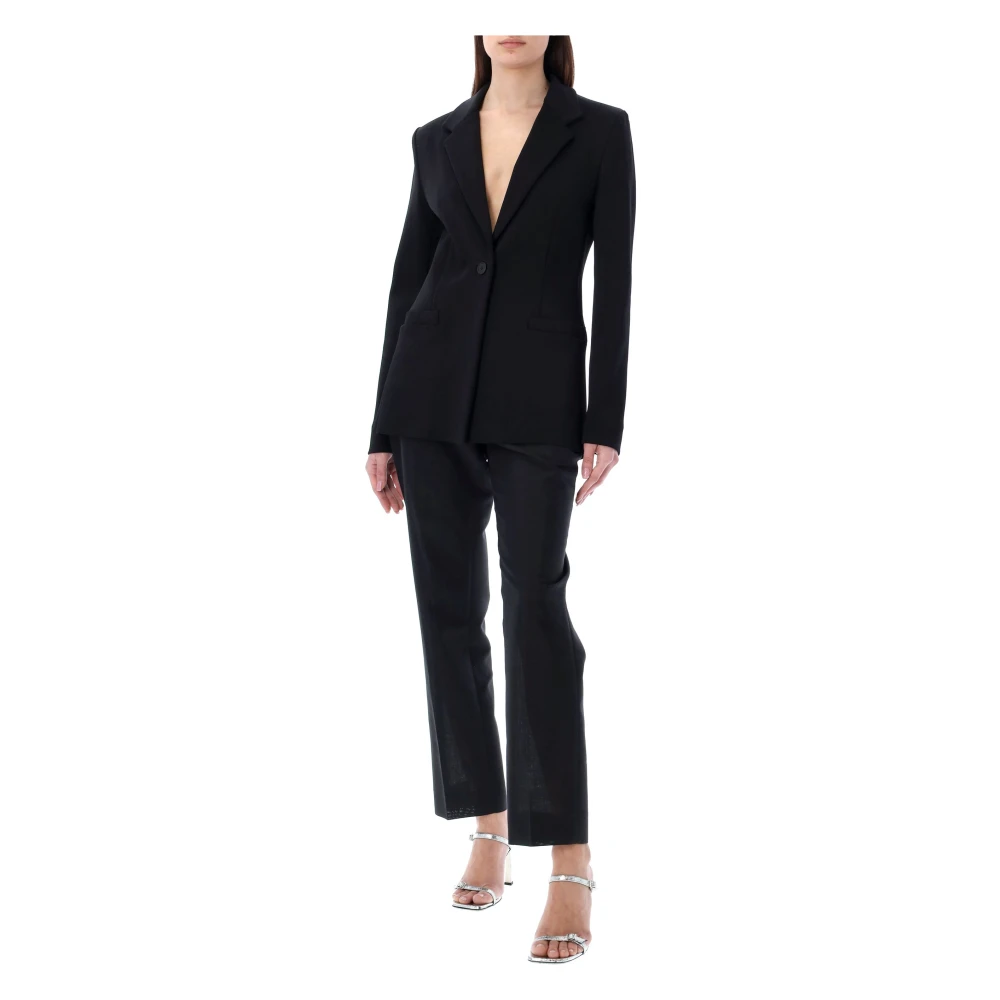 Givenchy Klassiek Enkelrijig Jasje Black Dames