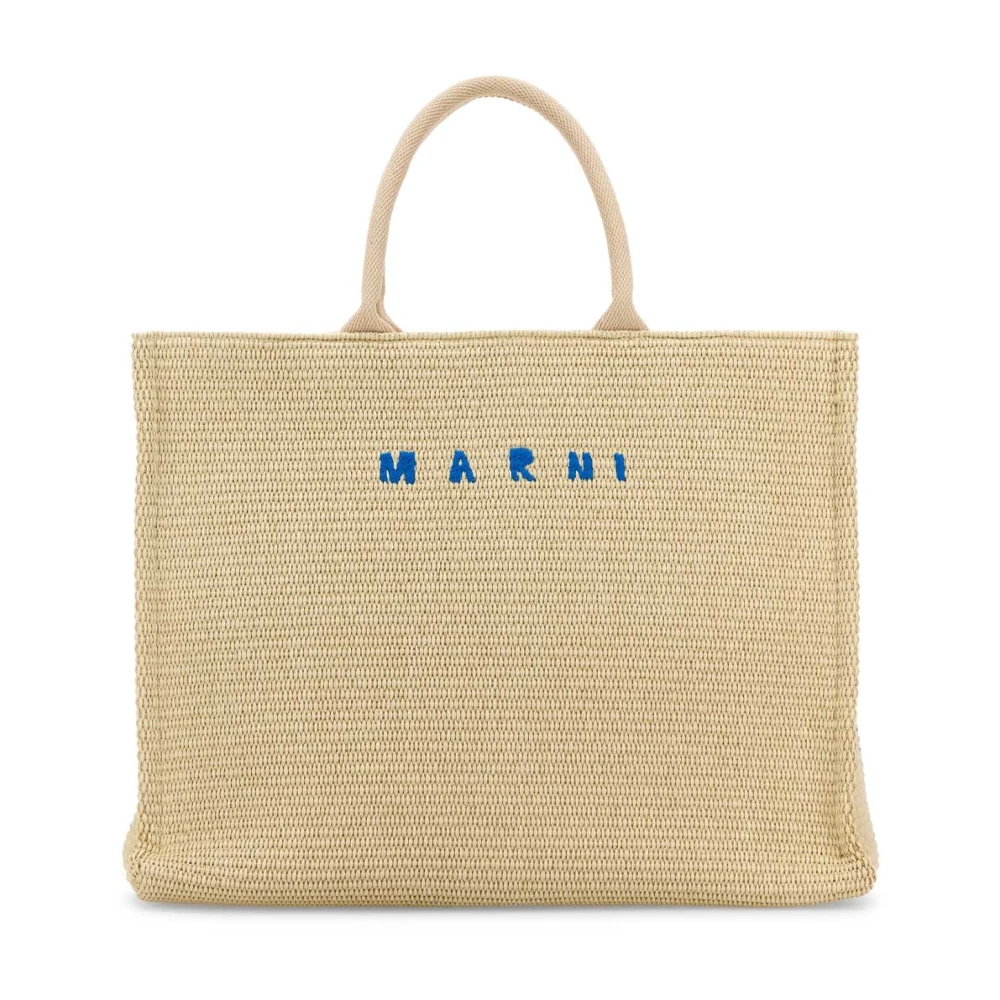 Marni - Bags > Tote Bags - Beige - Marni - Modalova