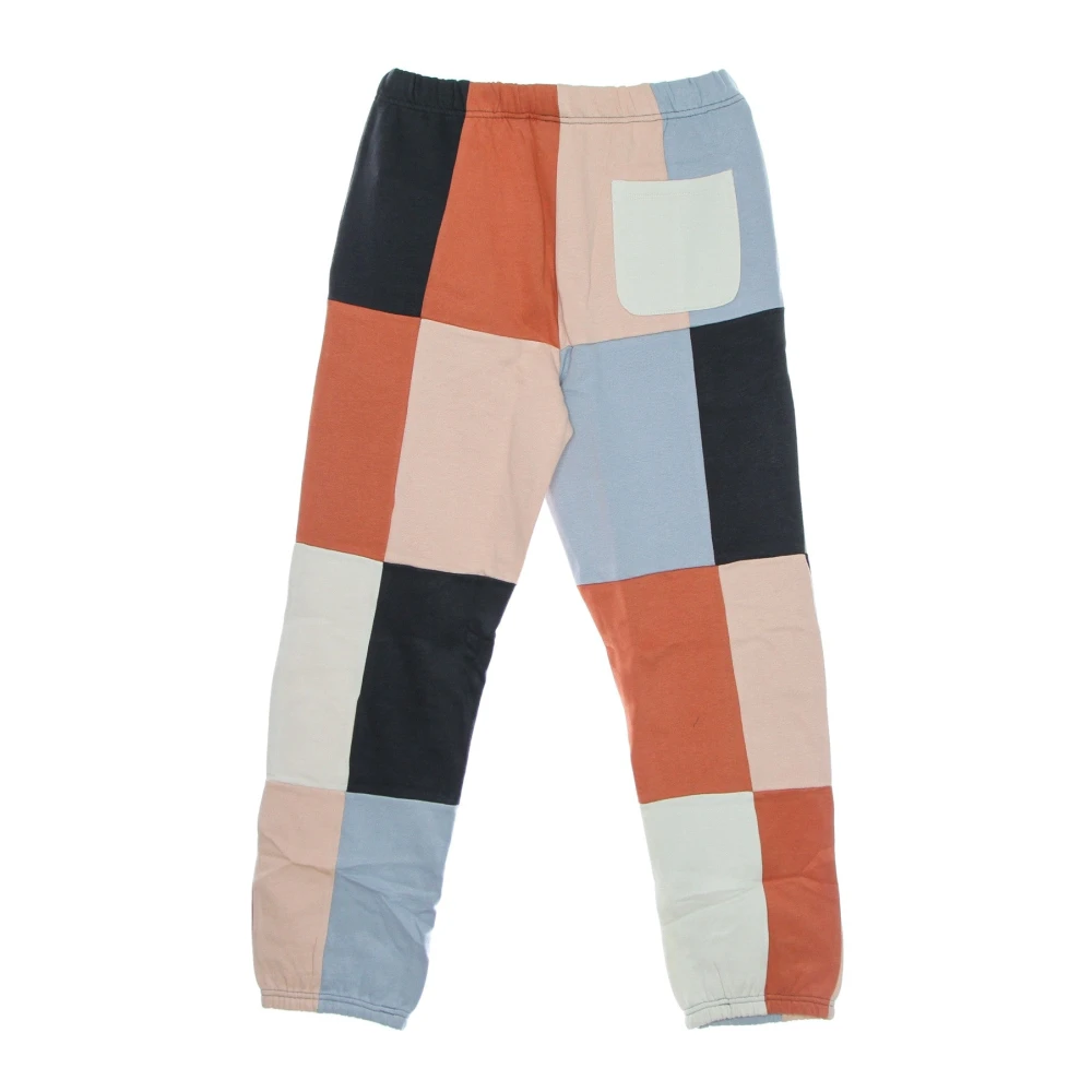 Obey Fleece Trainingspak Broek Blok Ontwerp Multicolor Dames