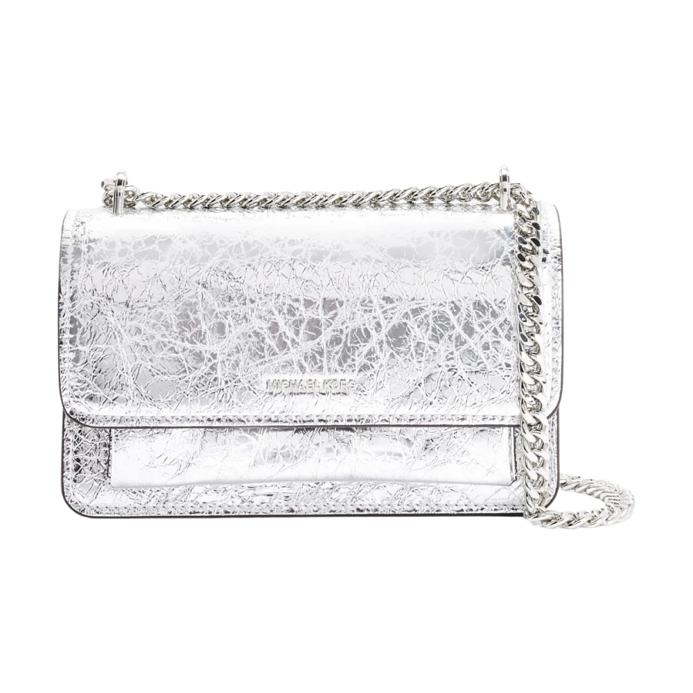 Michael Kors Zilveren Schoudertas Gray Dames