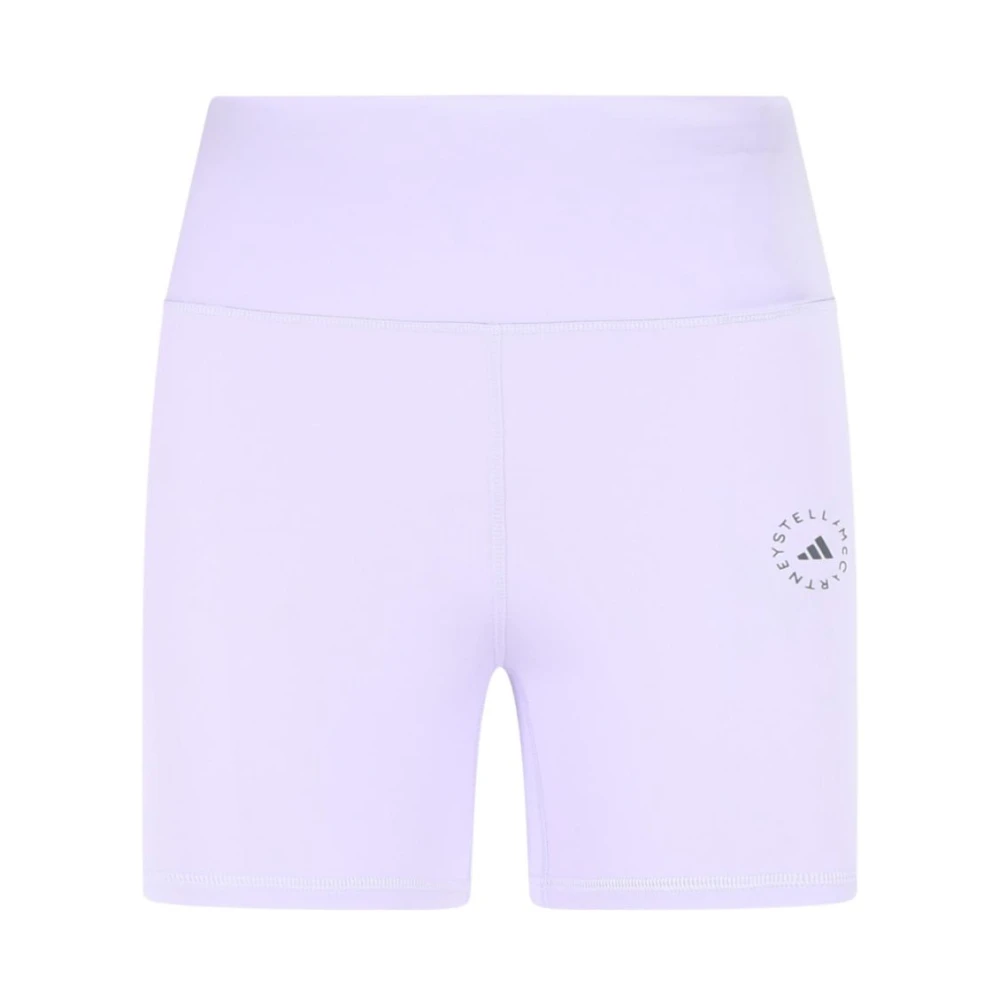 Adidas By Stella Mccartney Women's Purple Training Shorts, L, Training Shorts