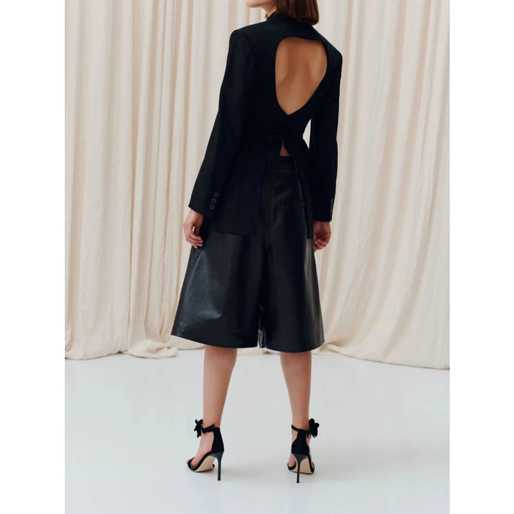 Marella Stijlvolle Cutout Top Black Dames