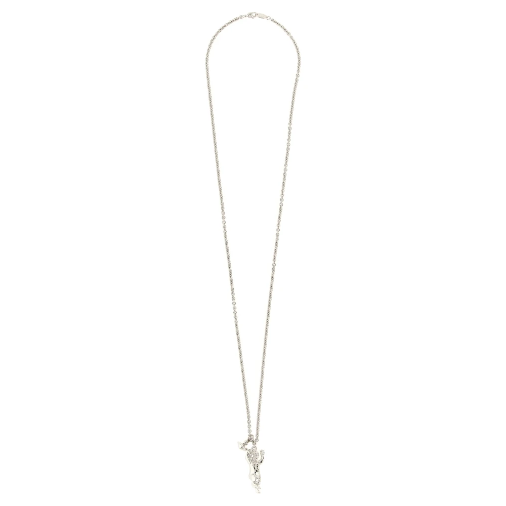 Vivienne Westwood Women's Gray Necklaces, One Size, Man Satyr Pendant Necklace