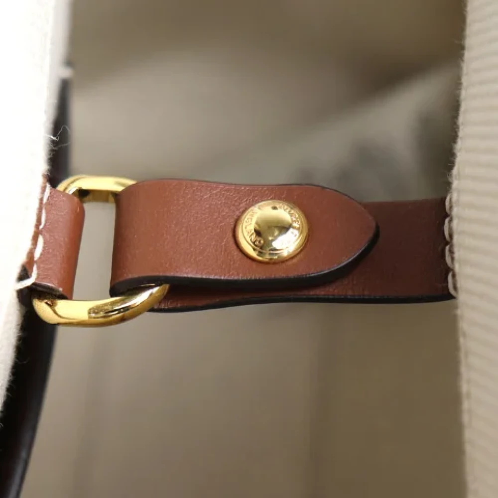 Burberry Vintage Pre-owned Canvas handbags Brown Dames