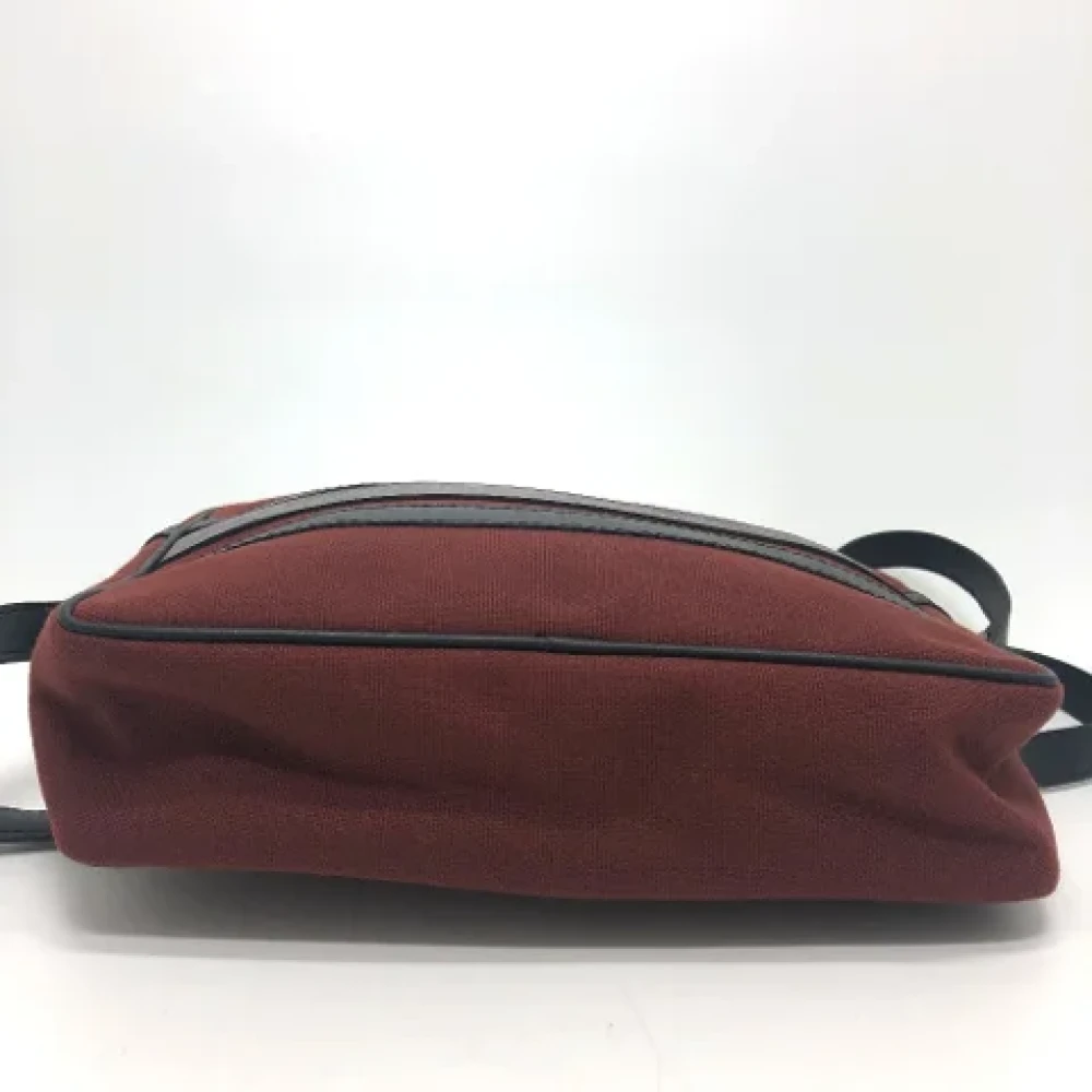 Yves Saint Laurent Vintage Pre-owned Fabric shoulder-bags Red Dames