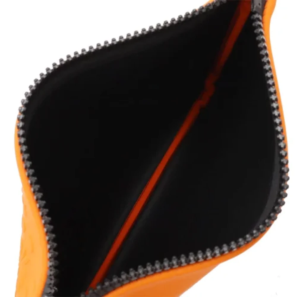 Hermès Vintage Pre-owned Canvas clutches Orange Dames