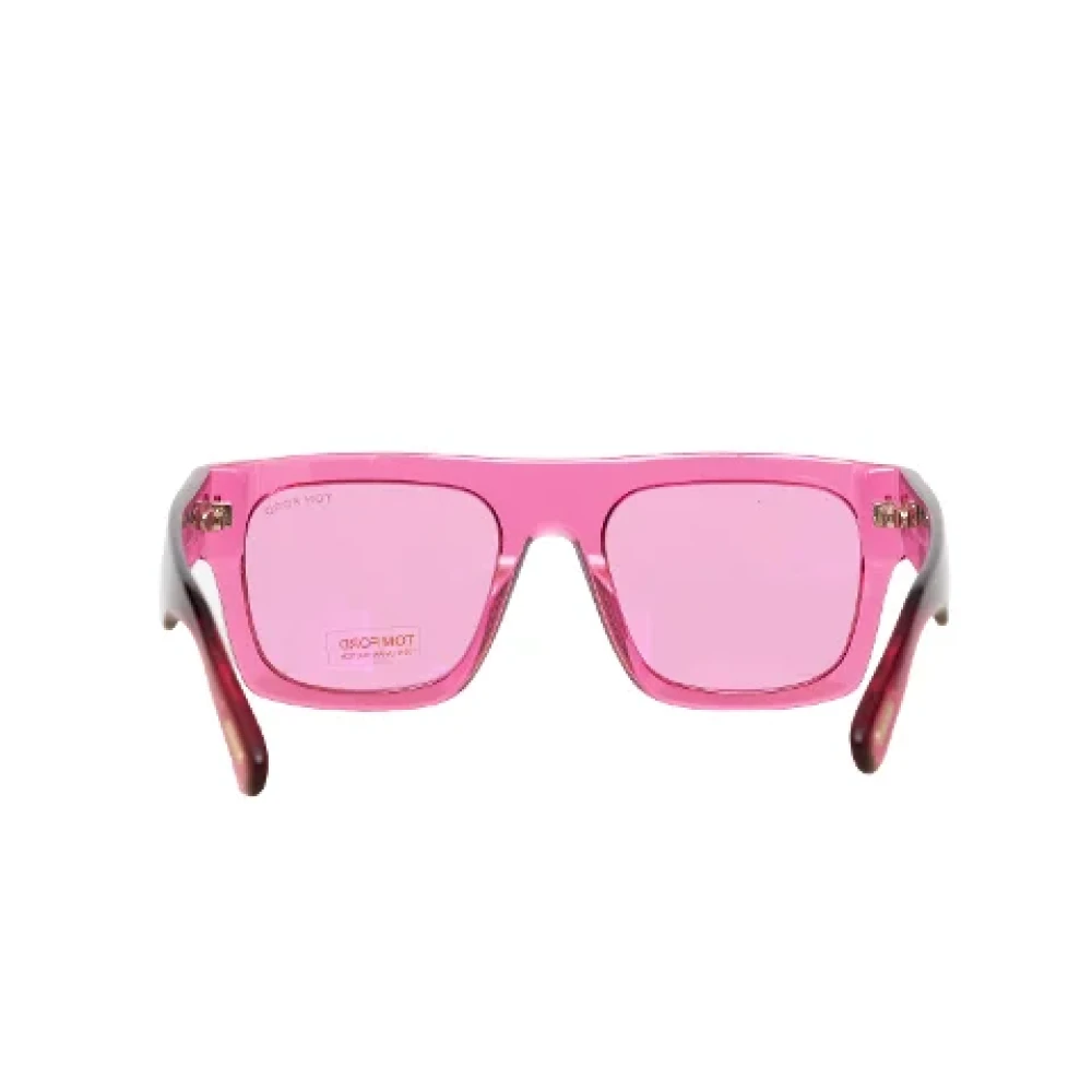 Tom Ford Pre-owned Acetate sunglasses Pink Dames