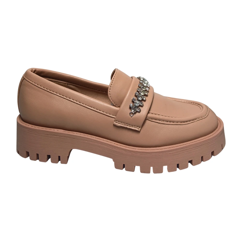 Steve Madden Pink Loafers, Female, 4 Uk, Moccasin Loafer