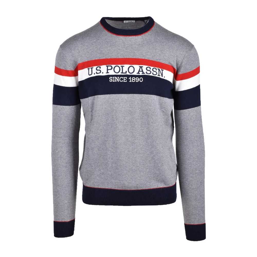 U.s. Polo Assn. Grijze Trui voor Mannen Gray Heren