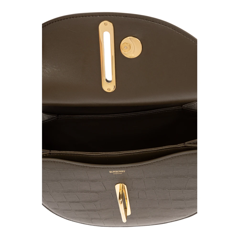 Burberry Schoudertas Rocking Horse Medium Green Dames