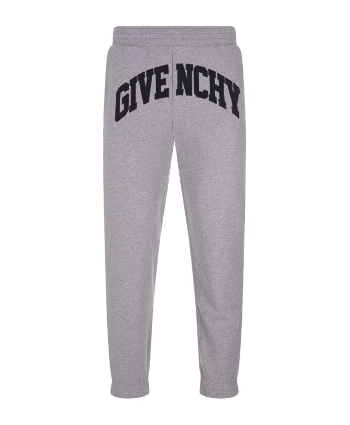 Pantalones de chándal con logo de algodón, Givenchy, Pantalones de deporte