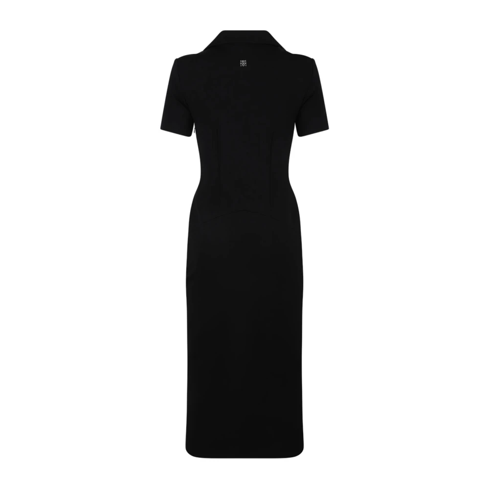 Givenchy Jurk in Punto Milano met 4G Detail Black Dames