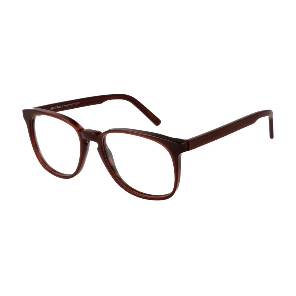 Andy Wolf Unisex Brown Optical Frames - Glasses - One Size- Accessories