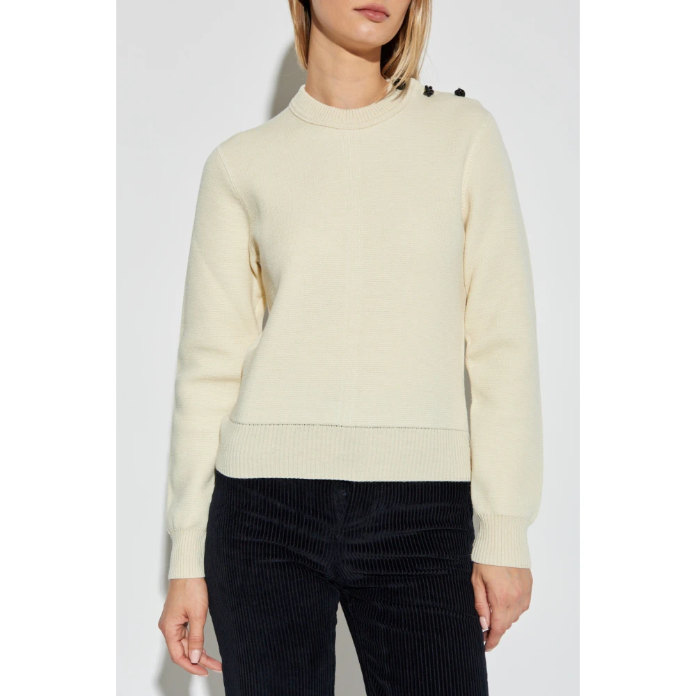 Bottega Veneta Wollen trui Beige Dames