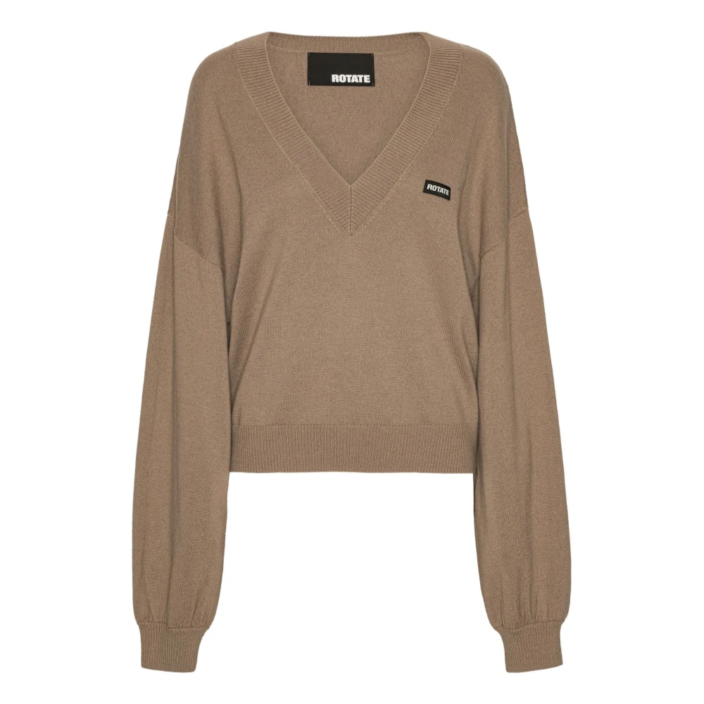 Knitwear > V-neck Knitwear - - Rotate Birger Christensen - Modalova