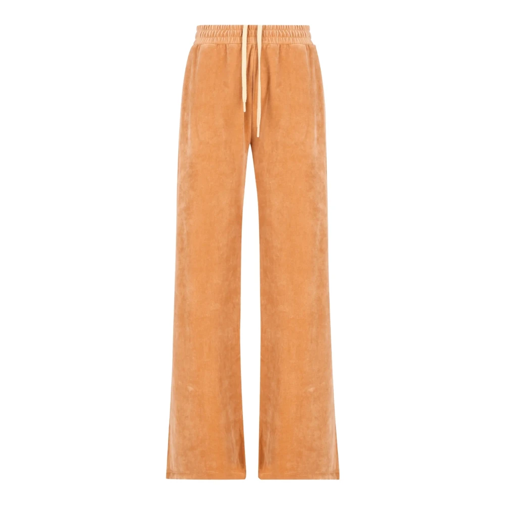 Chloé Wide Trousers - Female - Wide Trousers - Brown - M - Trousers - Image 3