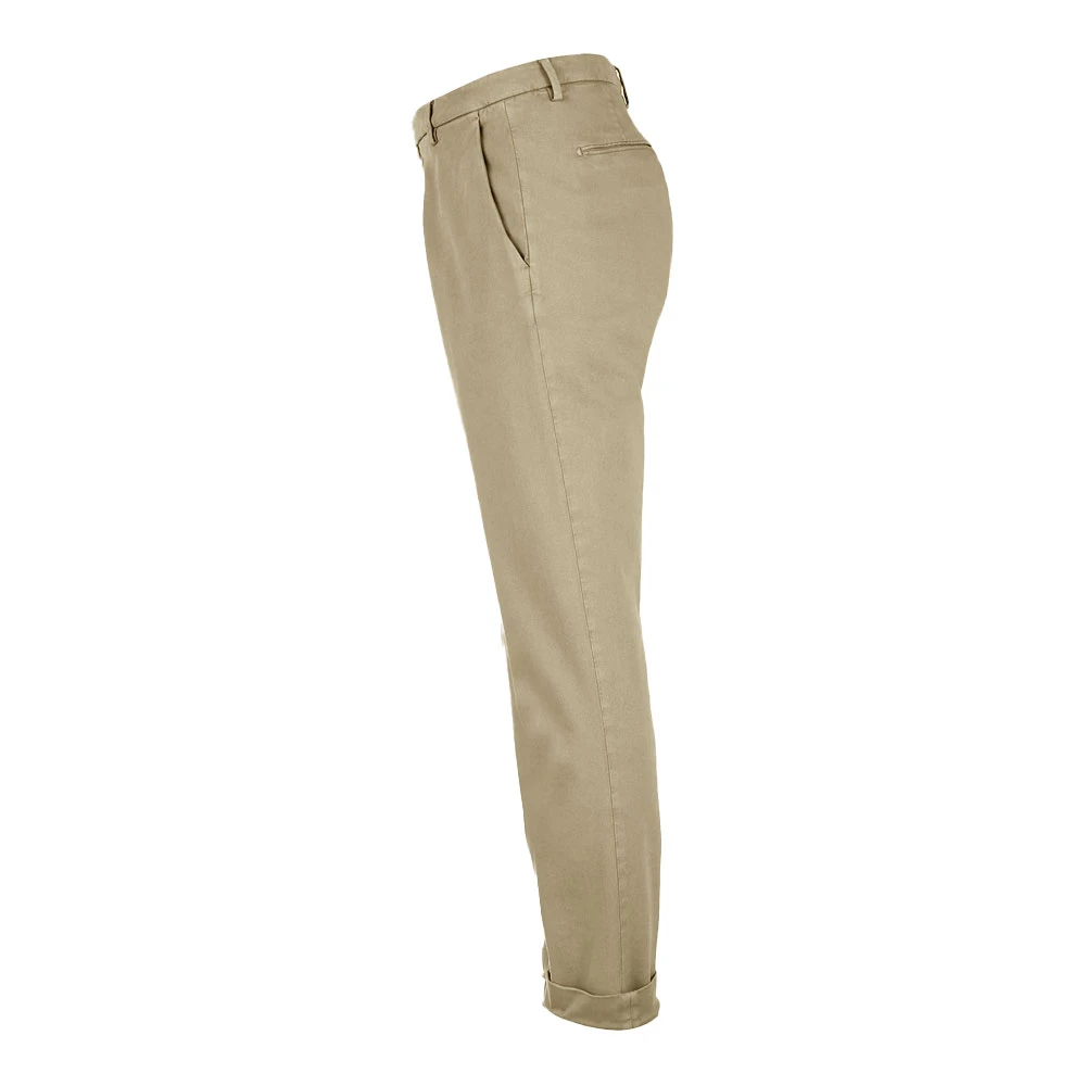 Briglia Klassieke Zand Chinos Slim Fit Beige Heren