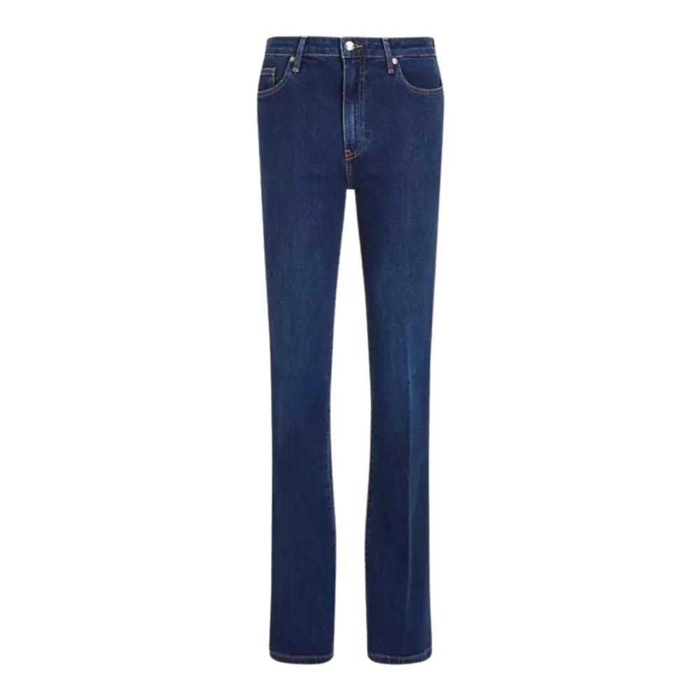 Tommy Hilfiger Bootcut High Waist Jeans Blue Dames