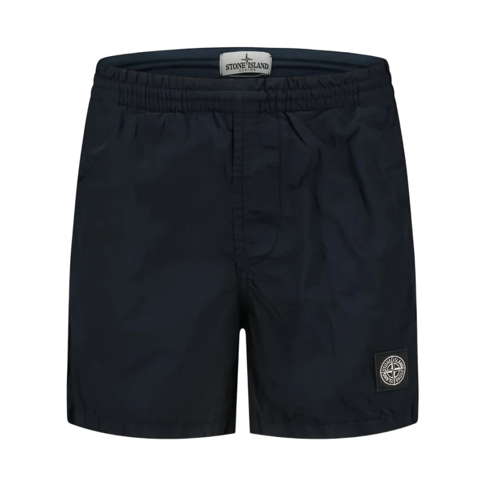 Stone Island Boys Blue Kids Swimming Trunks, 10 Y, Swim Trunks