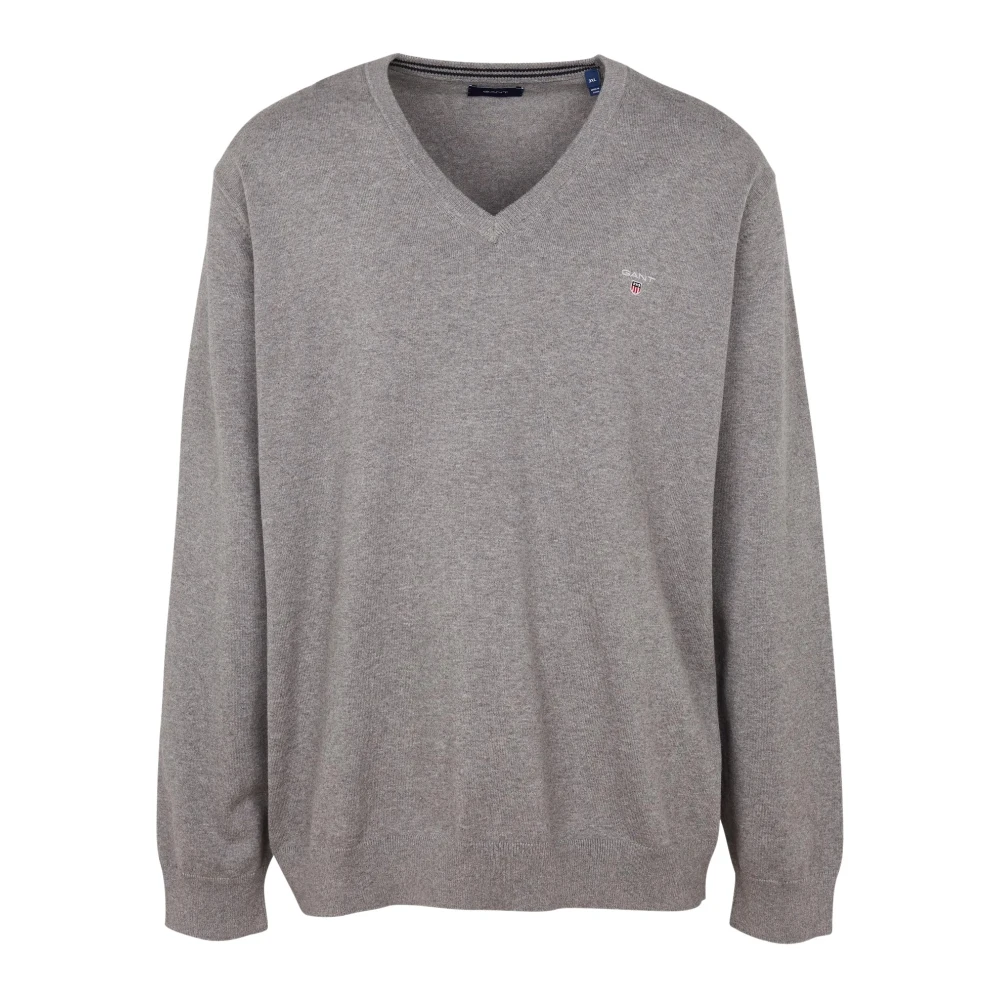 Knitwear > V-neck Knitwear - - Gant - Modalova
