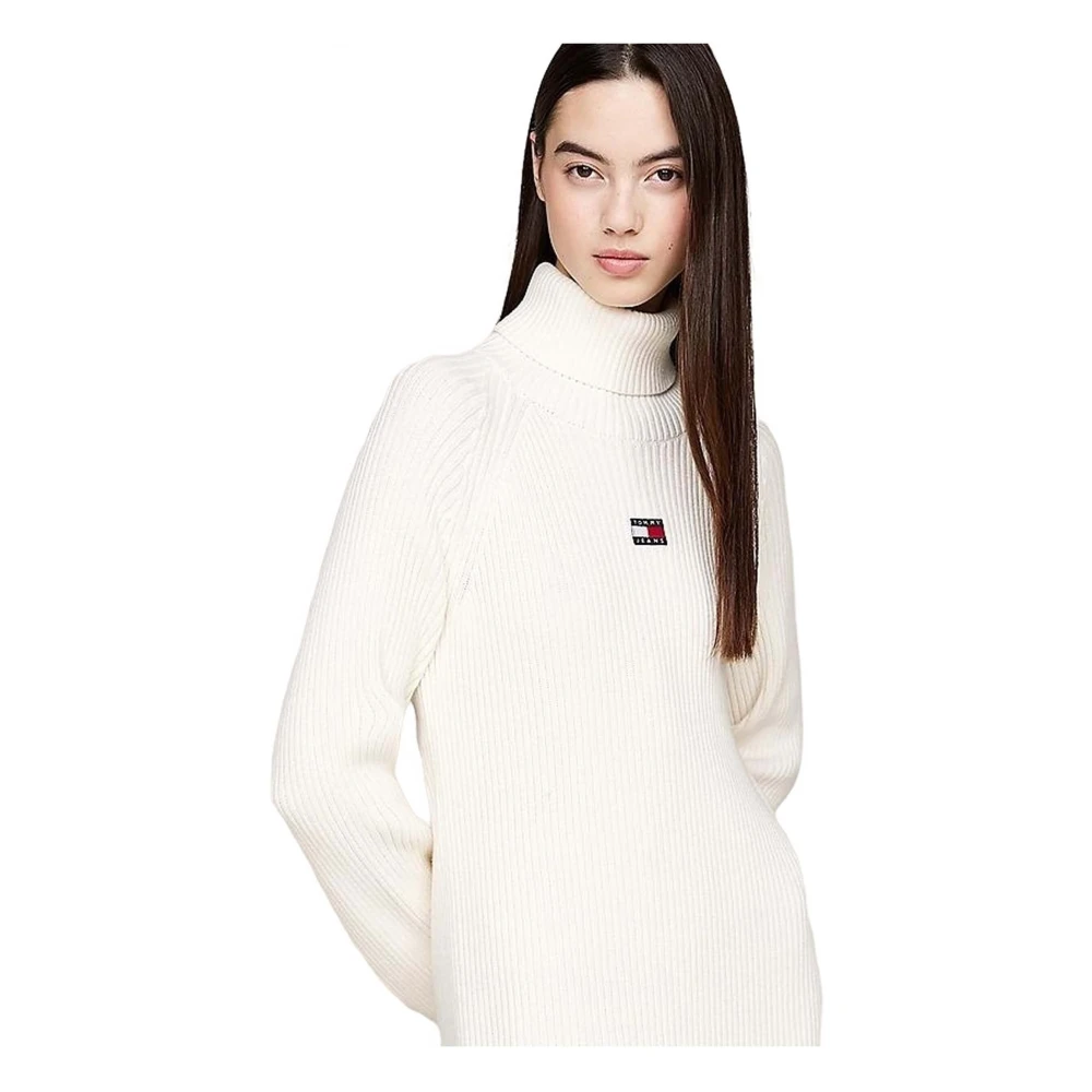 Tommy Jeans Jurk White Dames