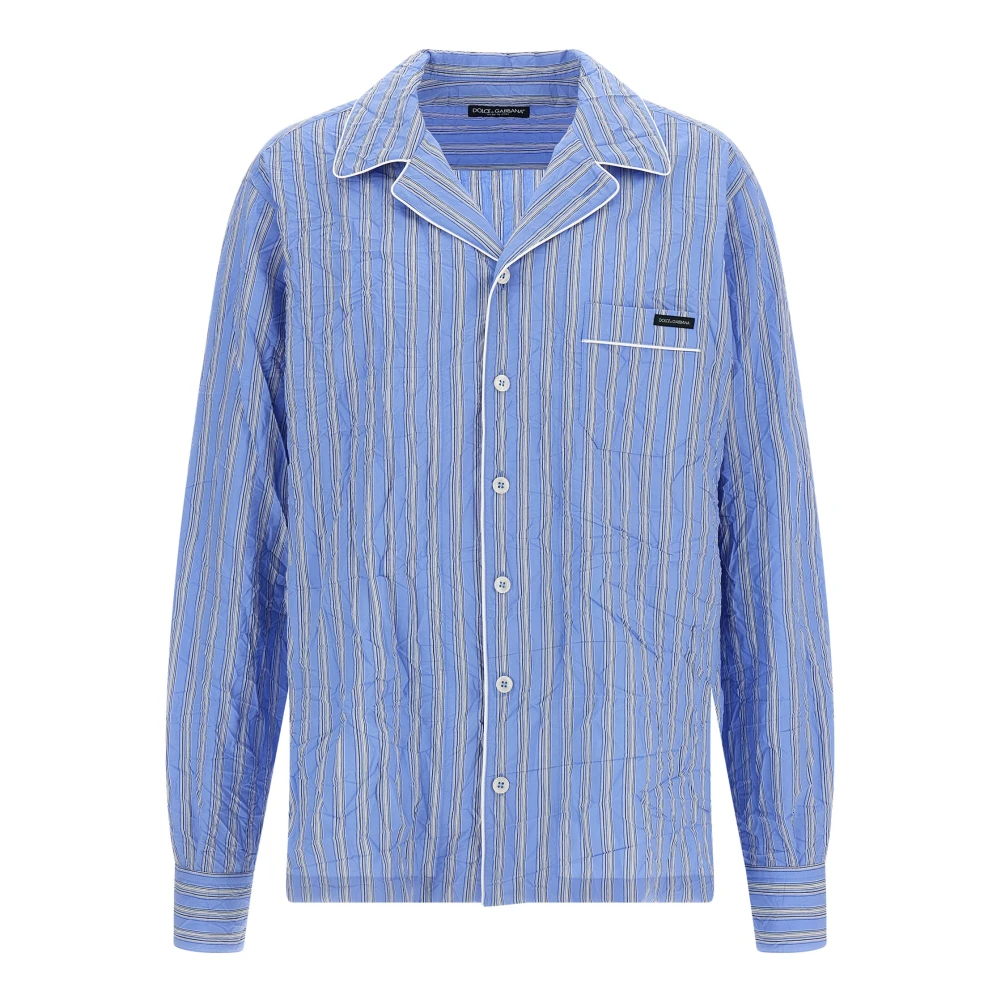 Dolce & Gabbana Men's Blue Vanity Shirt - Casual Shirts - 4XL - Shirts