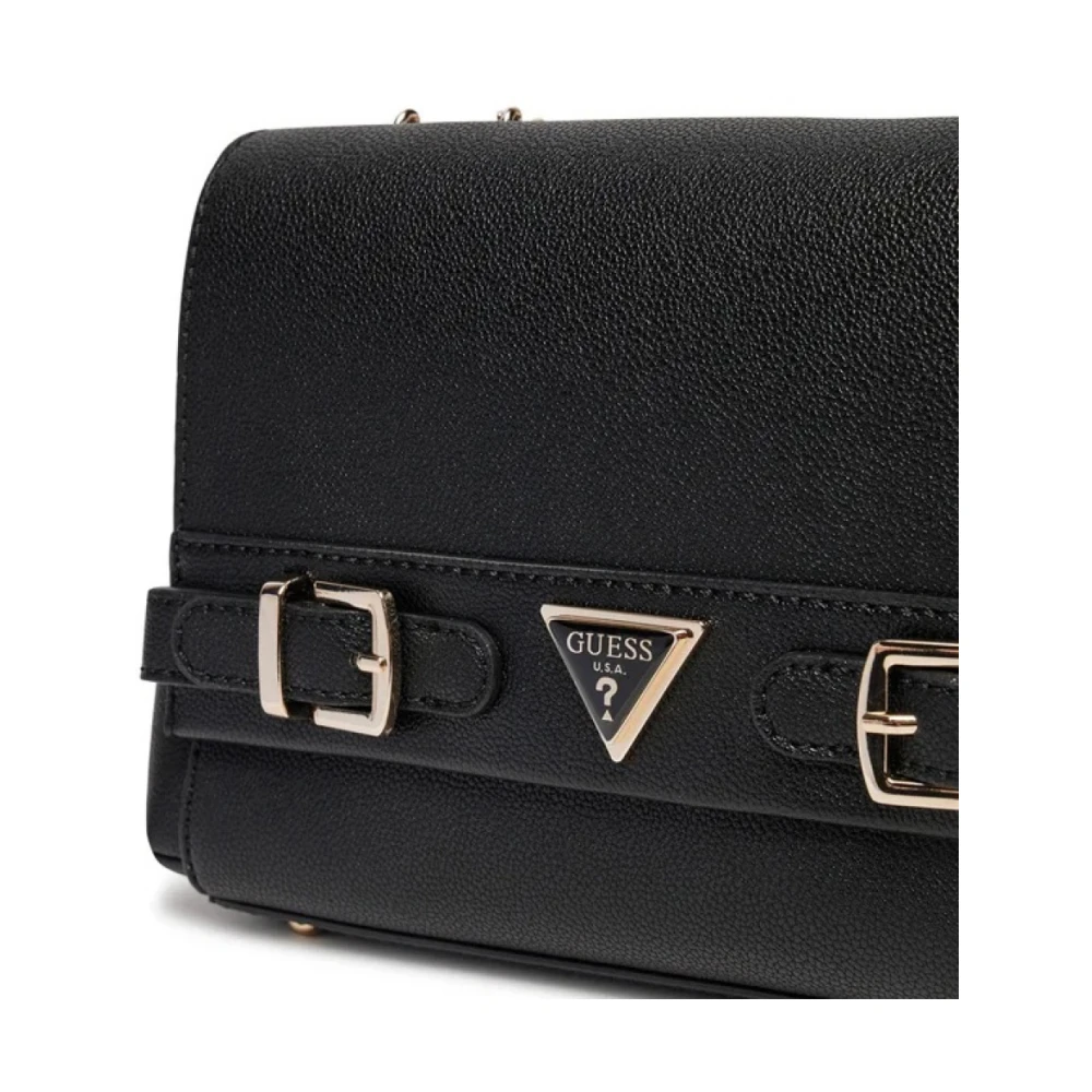 Guess Omzetbare Eco Schoudertas Black Dames