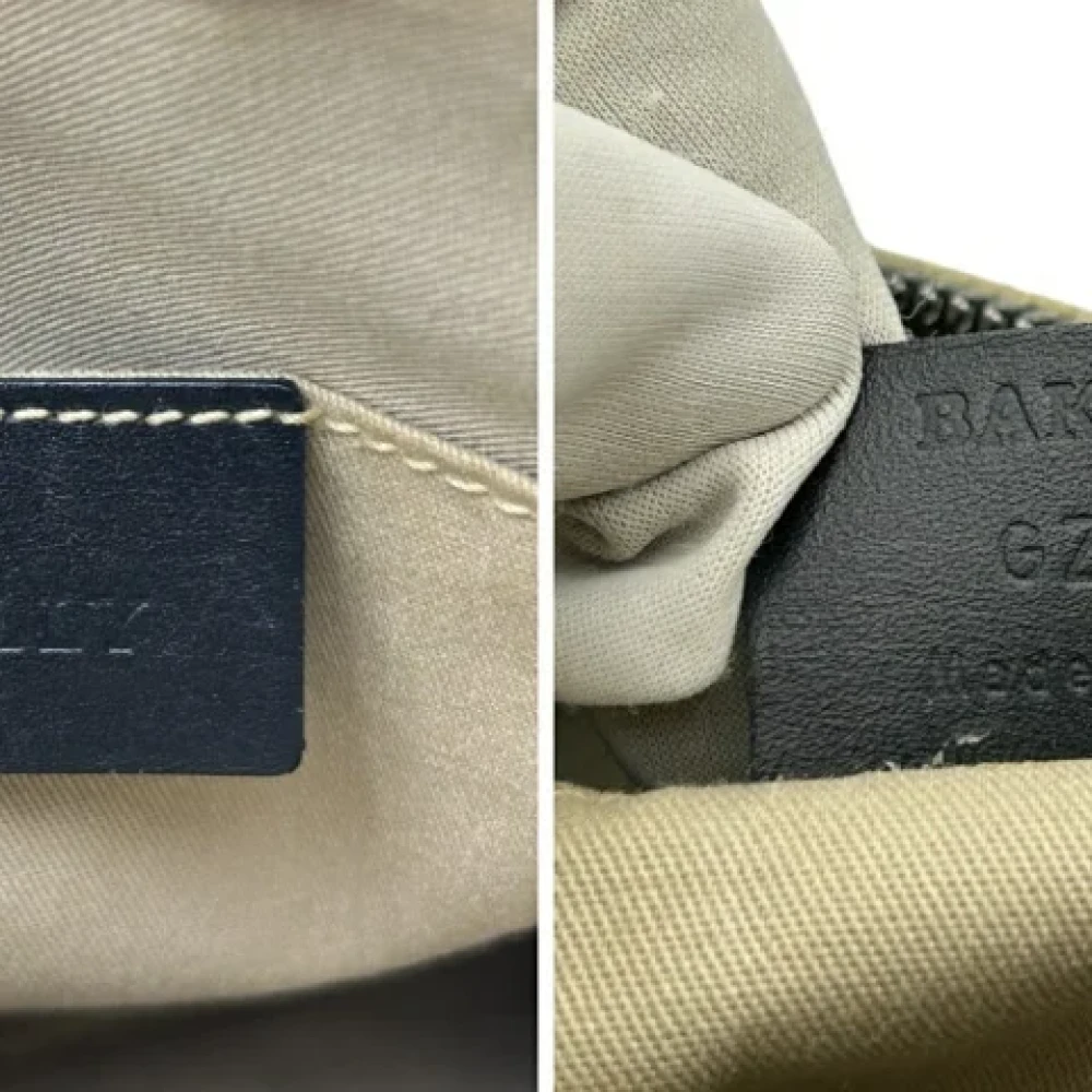 Bally Pre-owned Fabric shoulder-bags Beige Dames