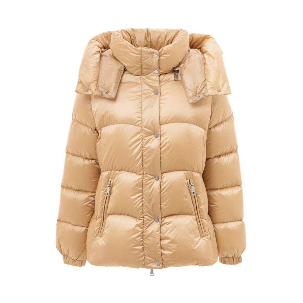 Add Hooded Removable Puffer Jacket - Female - Down Jackets - Yellow - Xs - Jackets - Image 3