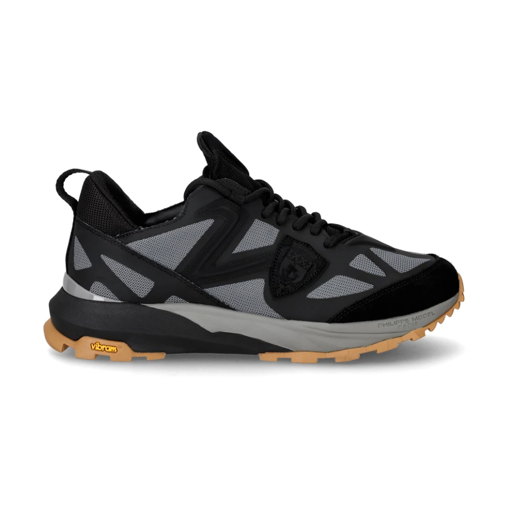 Philippe Model Sneakers Rocx Wandelen Heren Schoenen Zwart