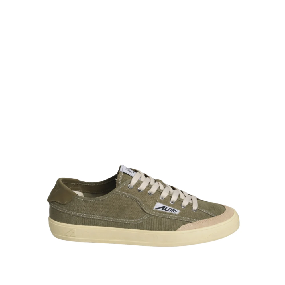 Autry Men's Green Sneakers, 8 Uk, Trainers