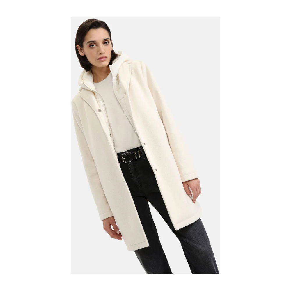 Please Stijlvolle Jas voor Mannen en Vrouwen Beige Dames