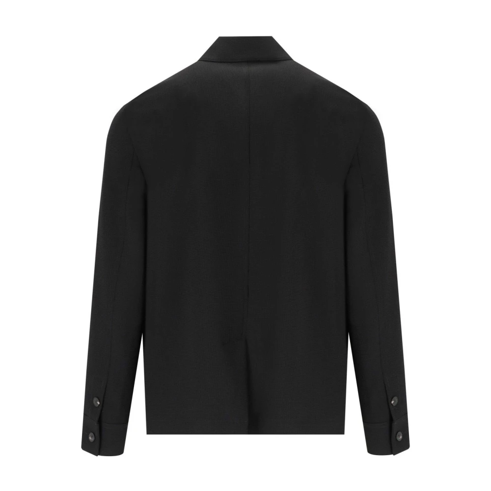 Emporio Armani Light Jackets Black Heren