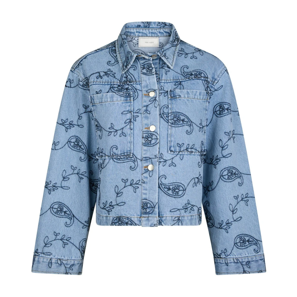 Jackets > Denim Jackets - - Neo Noir - Modalova
