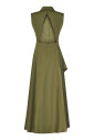 robe-midi-evasee-verte-avec-volant