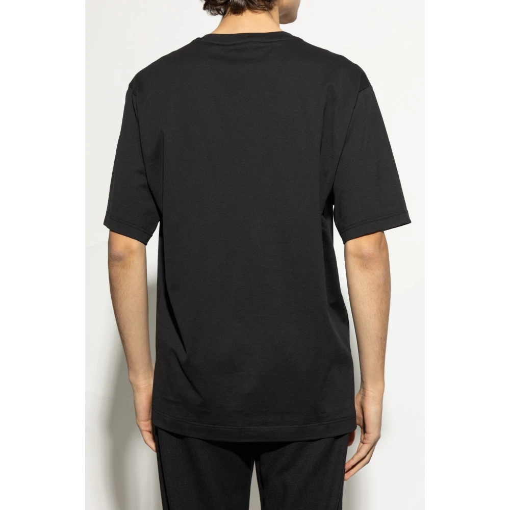 Dolce & Gabbana V-hals T-shirt Black Heren