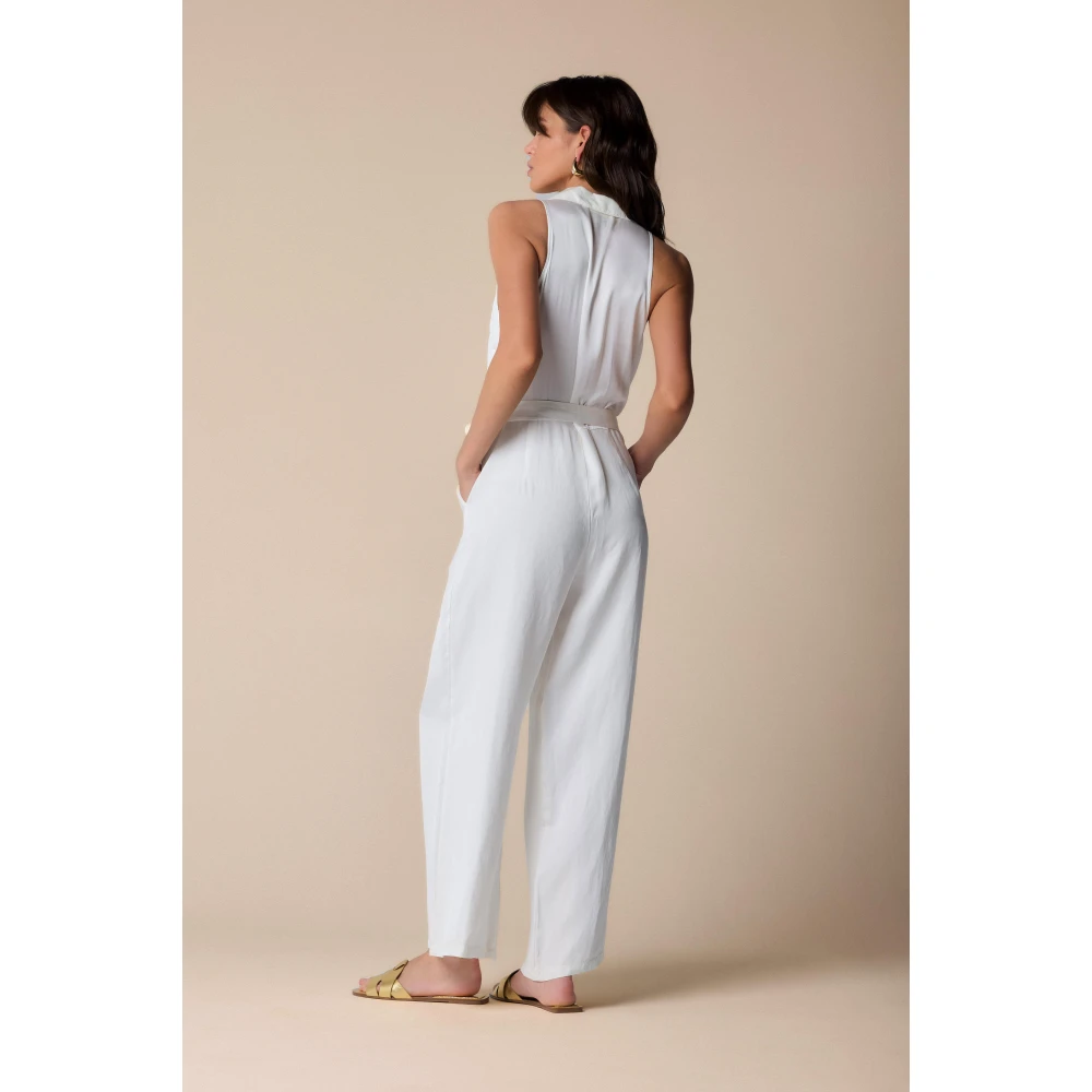 Kocca Stijlvolle Jumpsuits voor Vrouwen White Dames