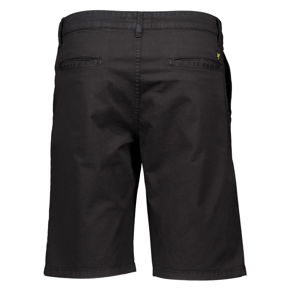 Lyle & Scott Anfield Chino Shorts Zwart Black Heren