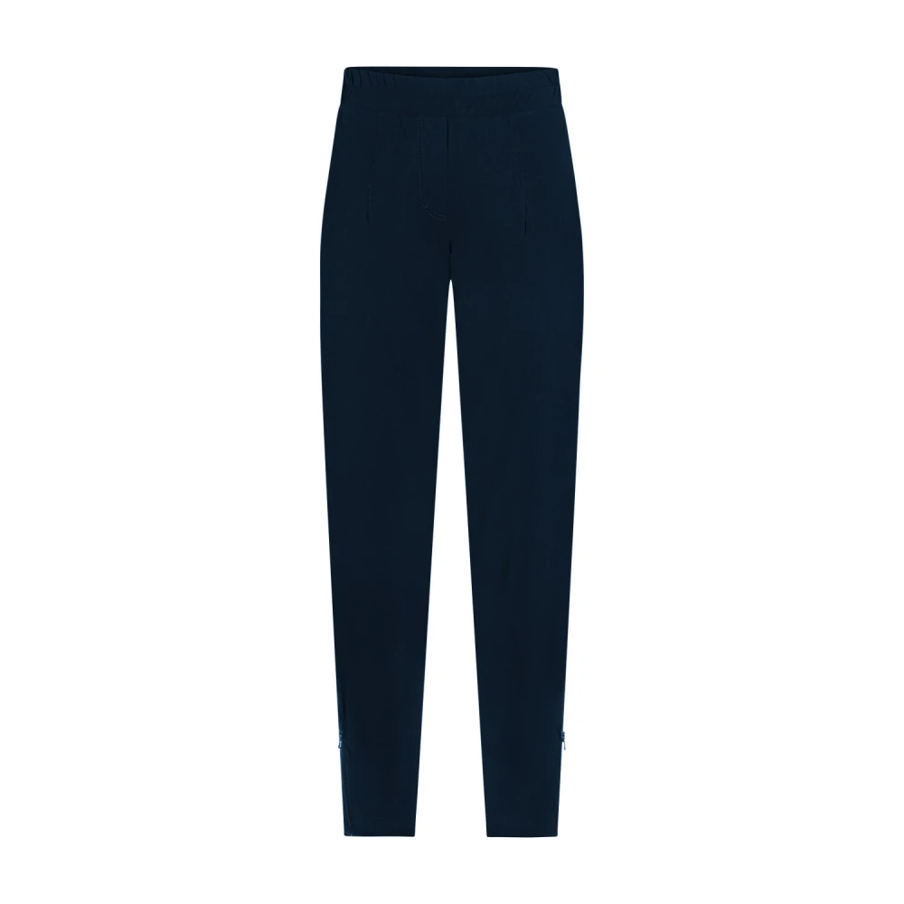 RIANI Modieuze Elastische Taille Broek Blue Dames