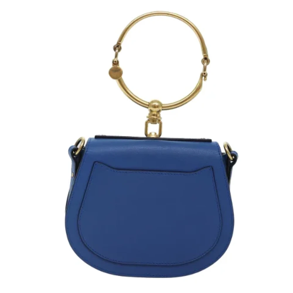 Chloé Pre-owned Leather handbags Blue Dames