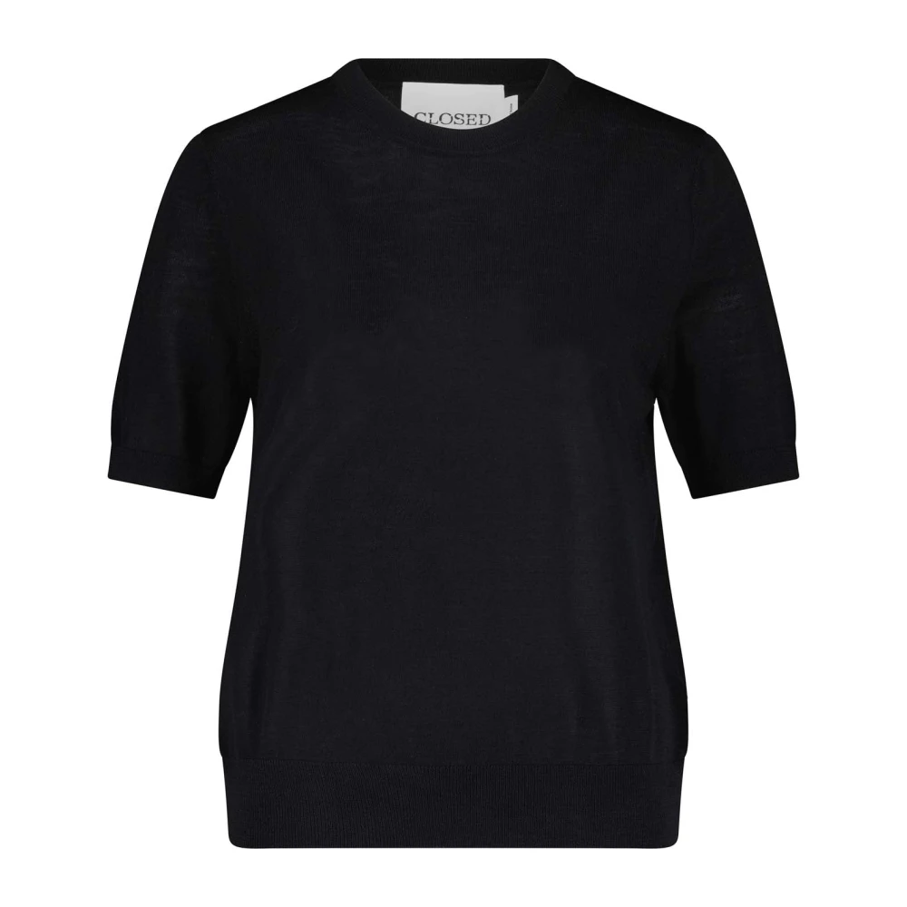 Closed - Tops > T-Shirts - Black - Closed - Modalova