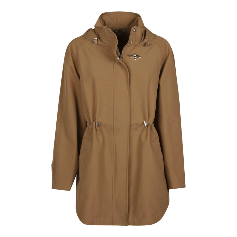 Fay Vrouw Bruin Jassen Dames, M, Katoen, Gancio Parka