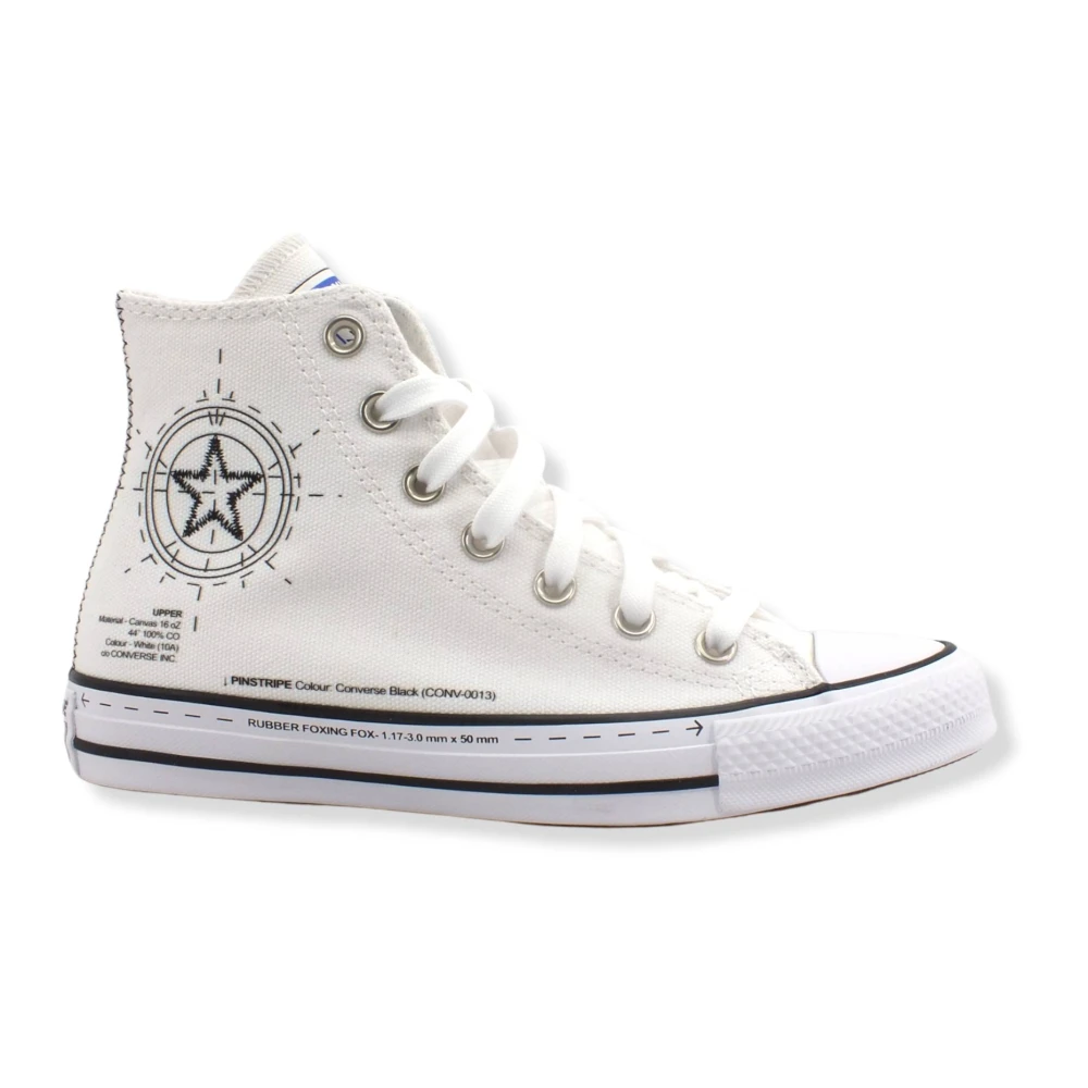 Converse Chuck Taylor All Star Blueprint Dames Schoenen Wit