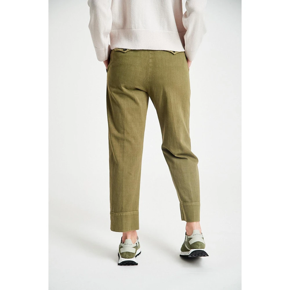 Nine In The Morning Lavinia Chino Broek Green Dames
