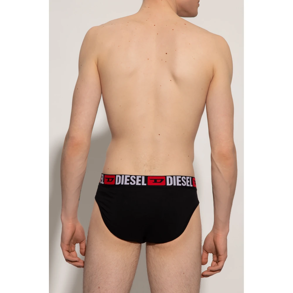 Diesel Merkonderbroeken 3-pack Multicolor Heren