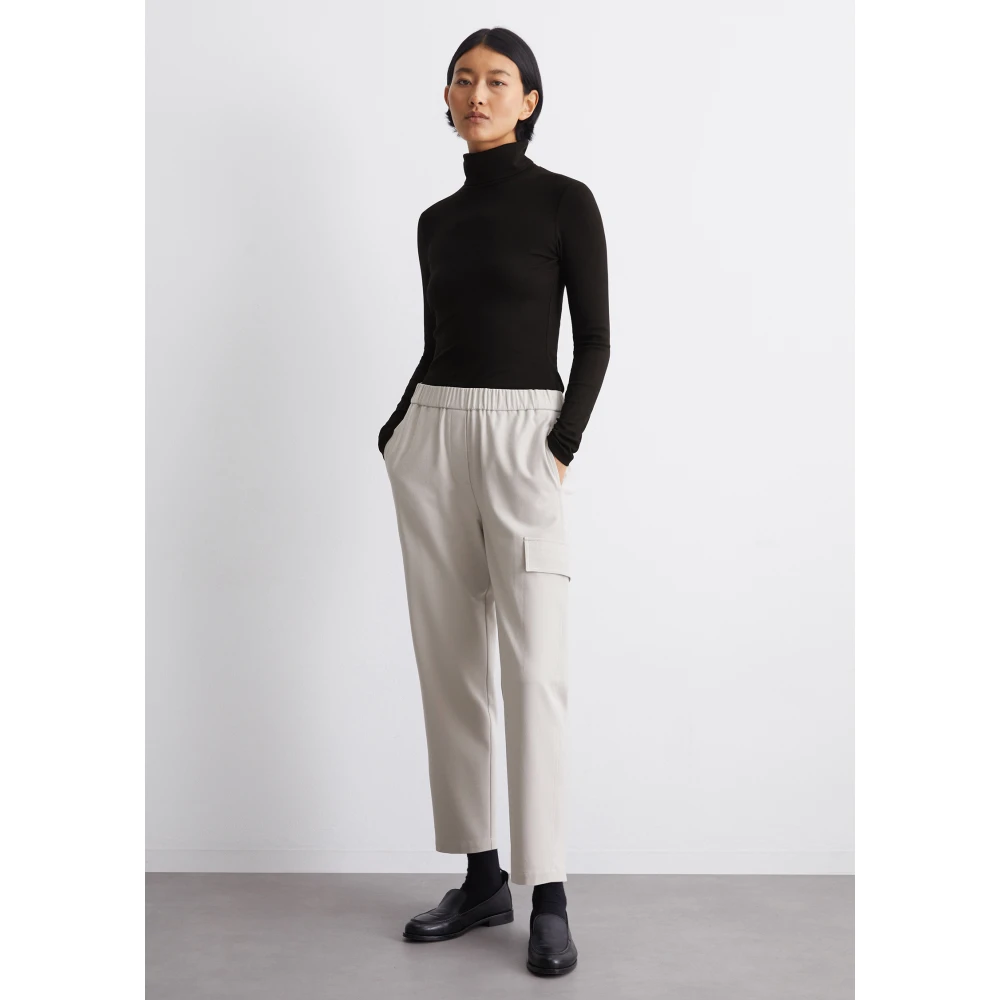Marc O'Polo Cargo tapered joggers Brown Dames
