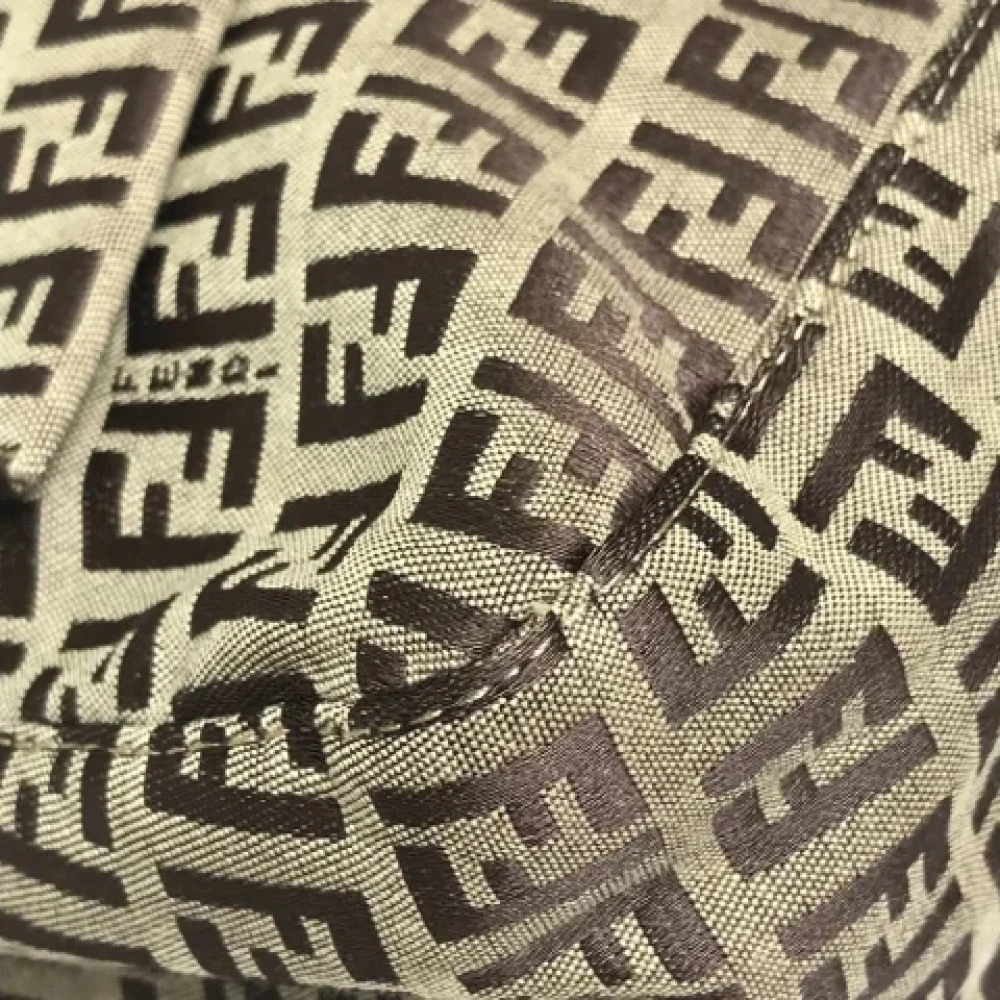 Fendi Vintage Pre-owned Fabric fendi-bags Beige Dames