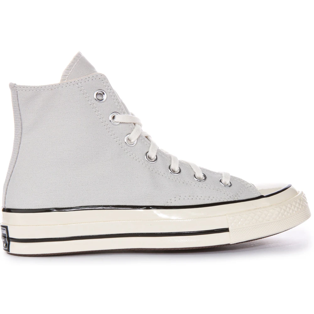 Converse Men's Gray Sneakers, 9 Uk, Light Grey Chuck 70S Hi Trainers